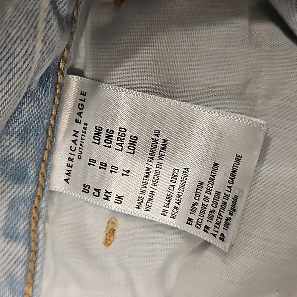 American eagle striped mom jeans - Picture 4 of 5